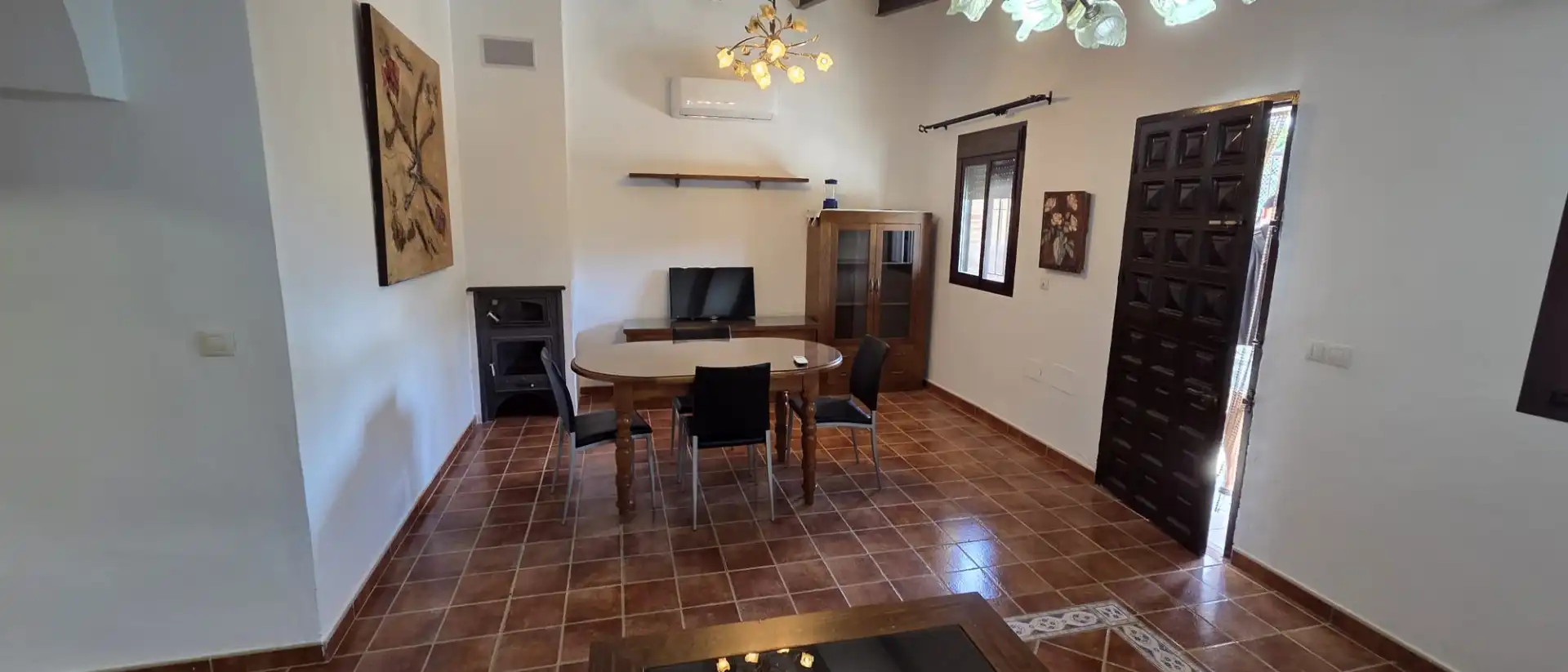 Wohnzimmer von Country house zur Miete in El Romeral - Peñón de Zapata