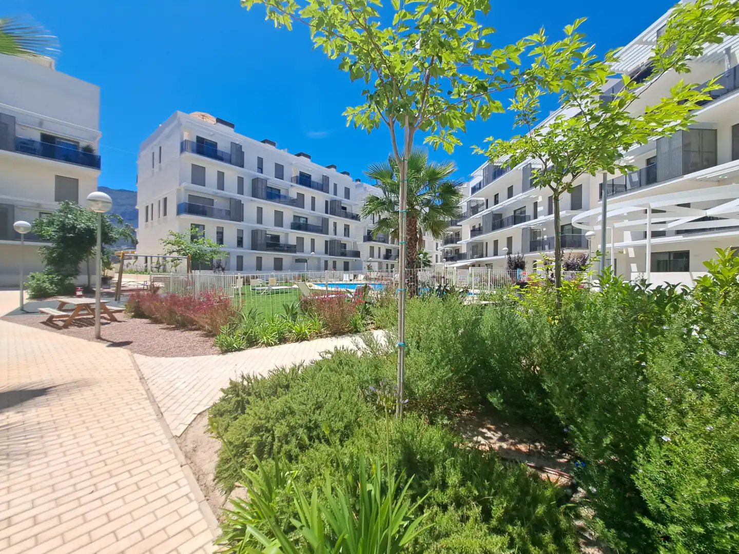 Exterior view of Apartments for sale in Dénia  with Air Conditioner, Heating and Private garden