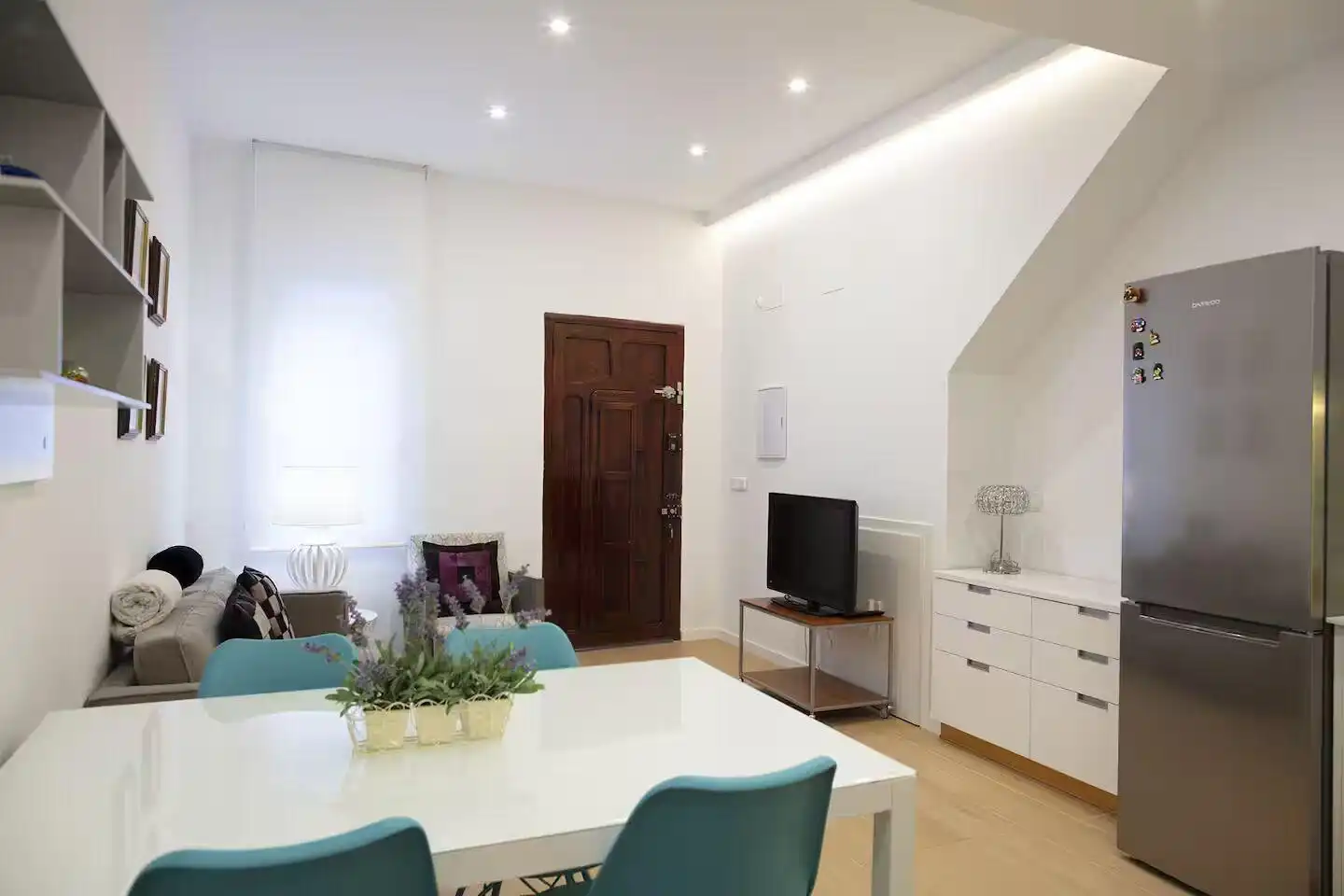 Wohnzimmer von Wohnung zur Miete in Casas Verdes - Ermita