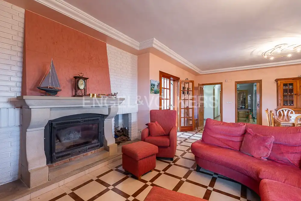 Sala de estar de Casa o chalet en venta en Alzira con Aire acondicionado, Calefacción y Jardín privado