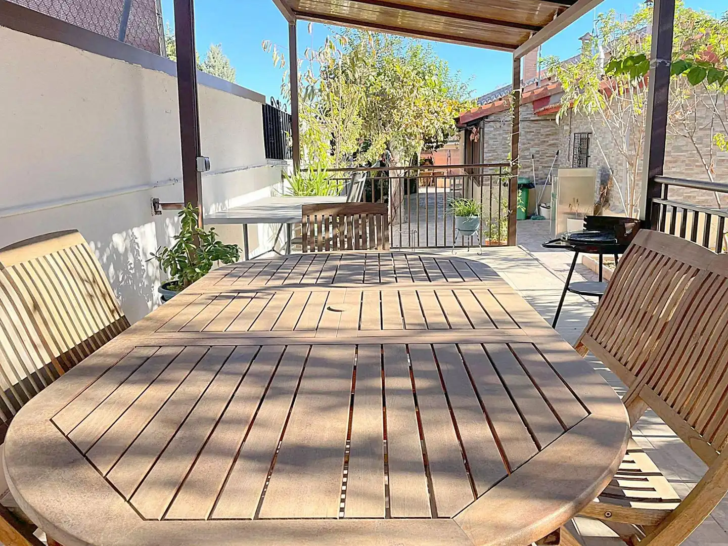 Terraza de Casa o chalet en venta en Arganda del Rey con Aire acondicionado, Calefacción y Jardín privado