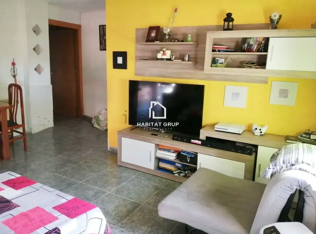 Sala de estar de Casa o chalet en venta en Albinyana con Aire acondicionado, Calefacción y Jardín privado