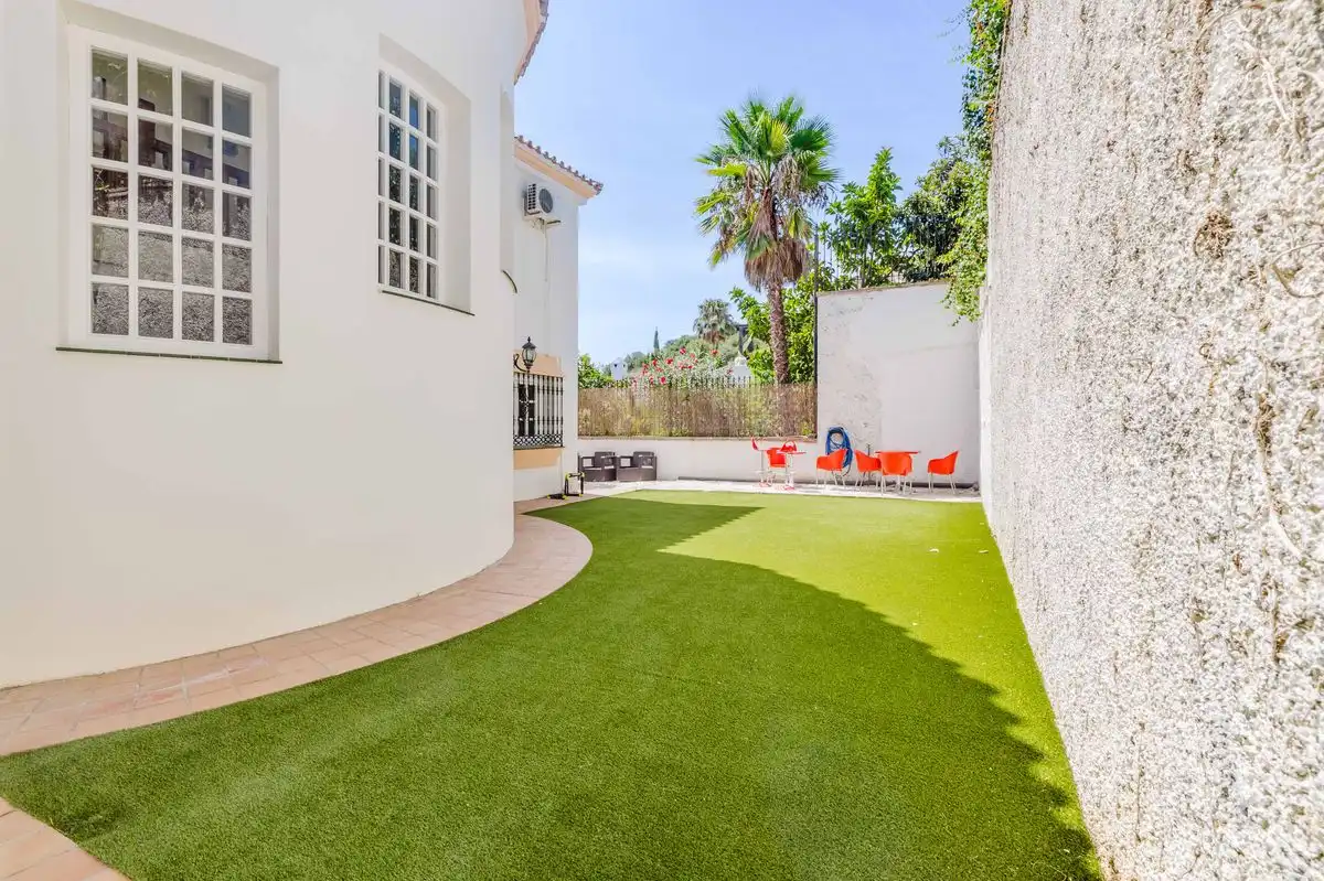 Terraza de Casa o chalet en venta en Mijas con Aire acondicionado, Calefacción y Jardín privado
