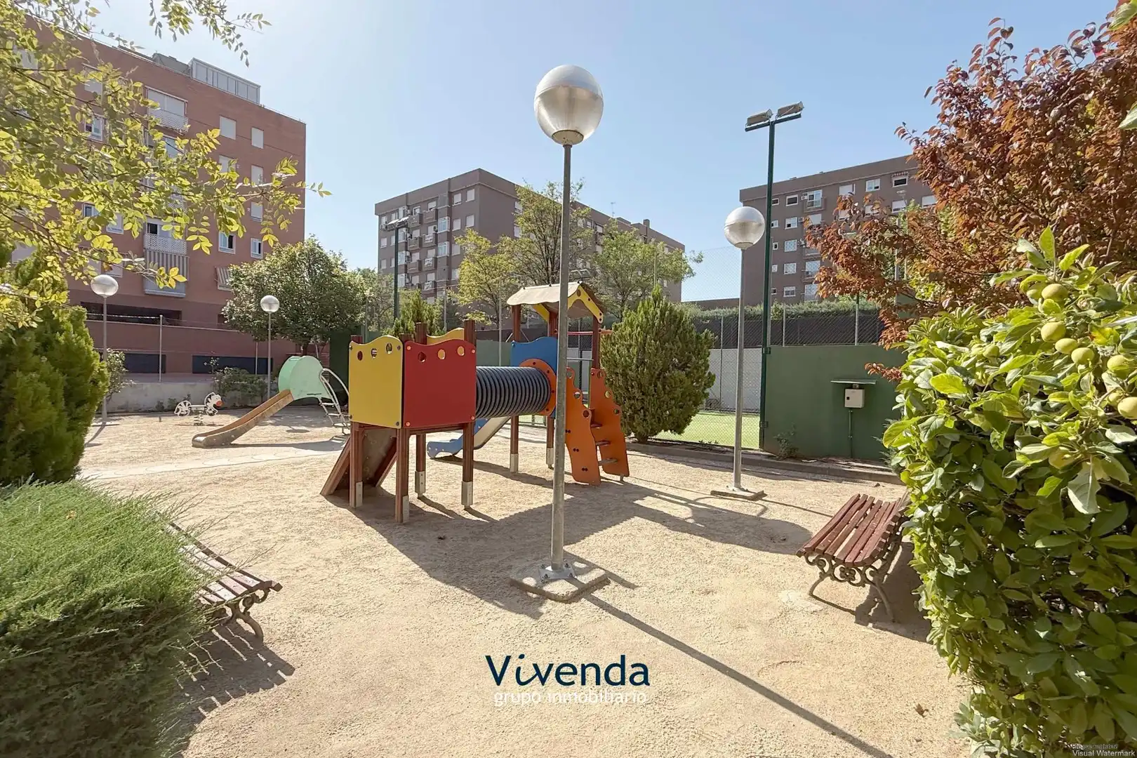 Vista exterior de Piso en venta en Móstoles con Aire acondicionado, Calefacción y Piscina comunitaria
