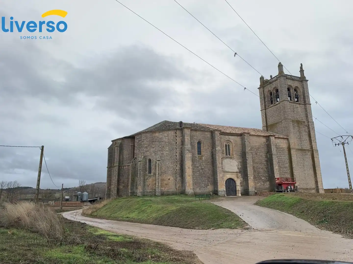 Vista exterior de Casa o chalet en venta en Villasandino con Amueblado