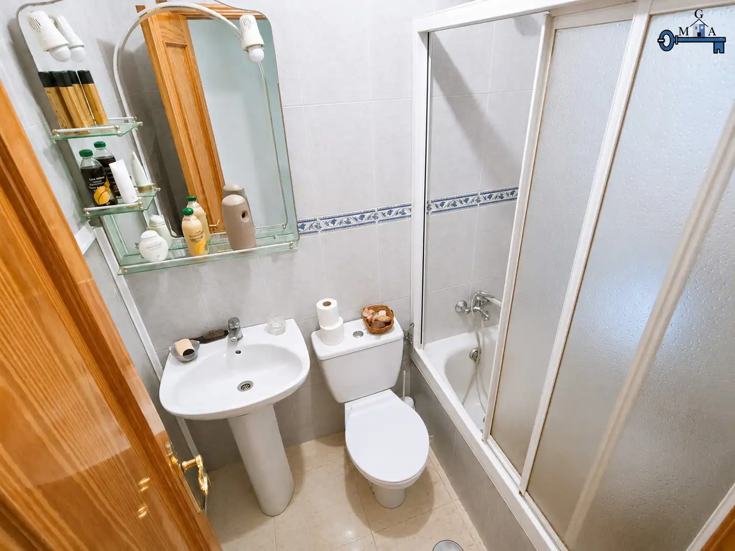 Badezimmer von Haus oder Chalet zum Verkauf in El Viso de San Juan mit Privatgarten, Terrasse und Abstellraum