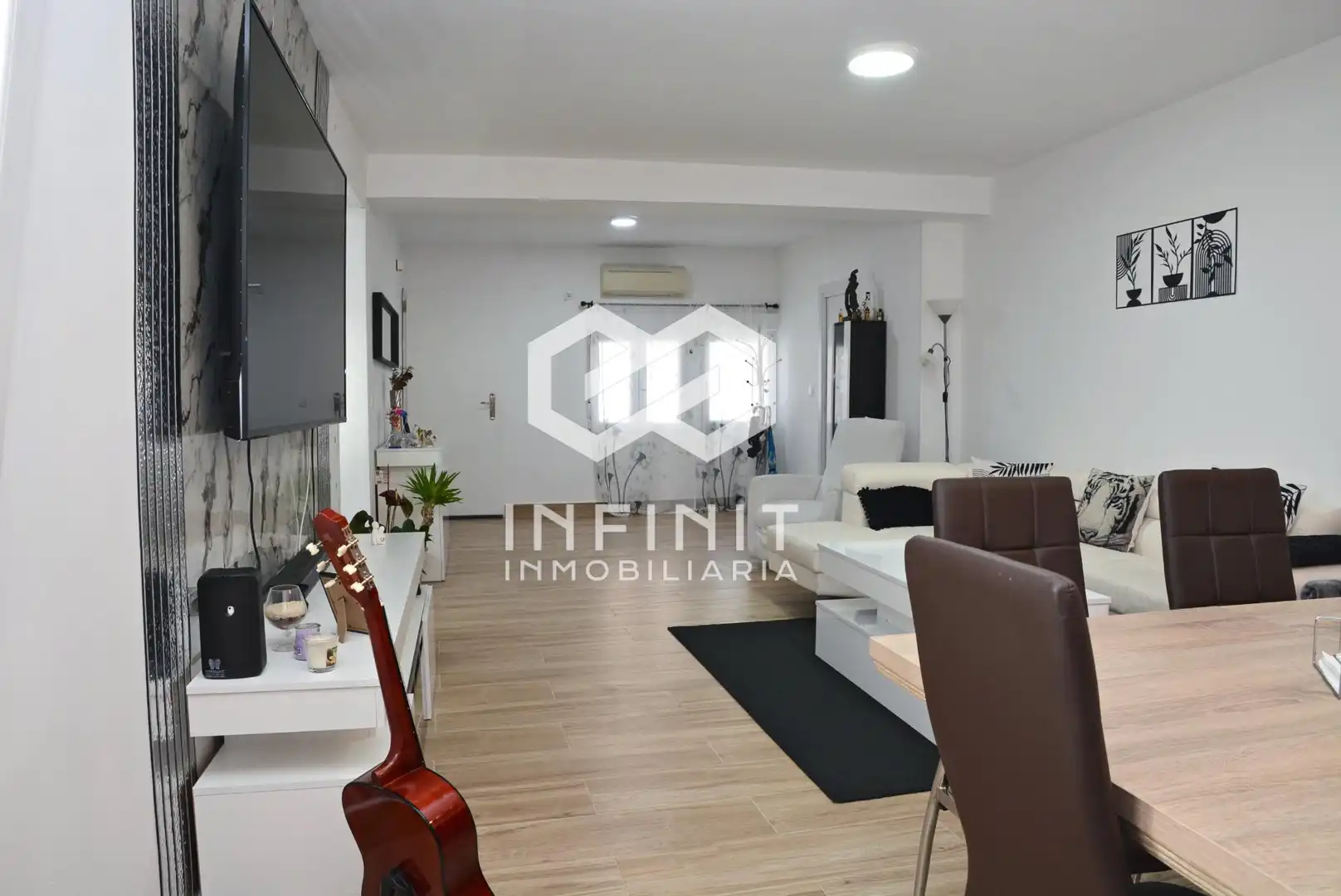 Living room of Houses for sale in Mazuecos  with Air Conditioner and Balcony