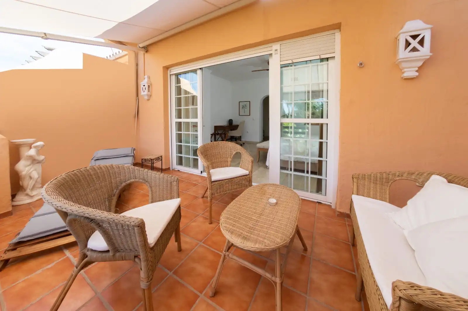 Terrace of Detached homes for rent in Marbella  with Air Conditioner, Terrace and Storage room