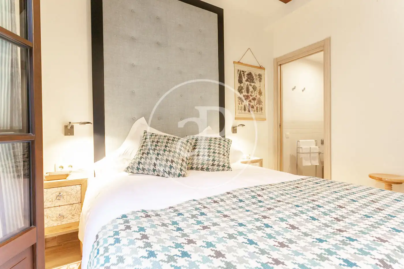 Bedroom of Flat for rent in Barcelona  with Air Conditioner, Heating and Furnished