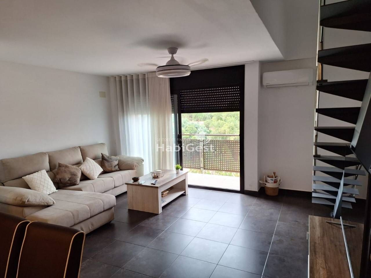 Living room of Duplex for sale in Sils  with Air Conditioner, Terrace and Community pool