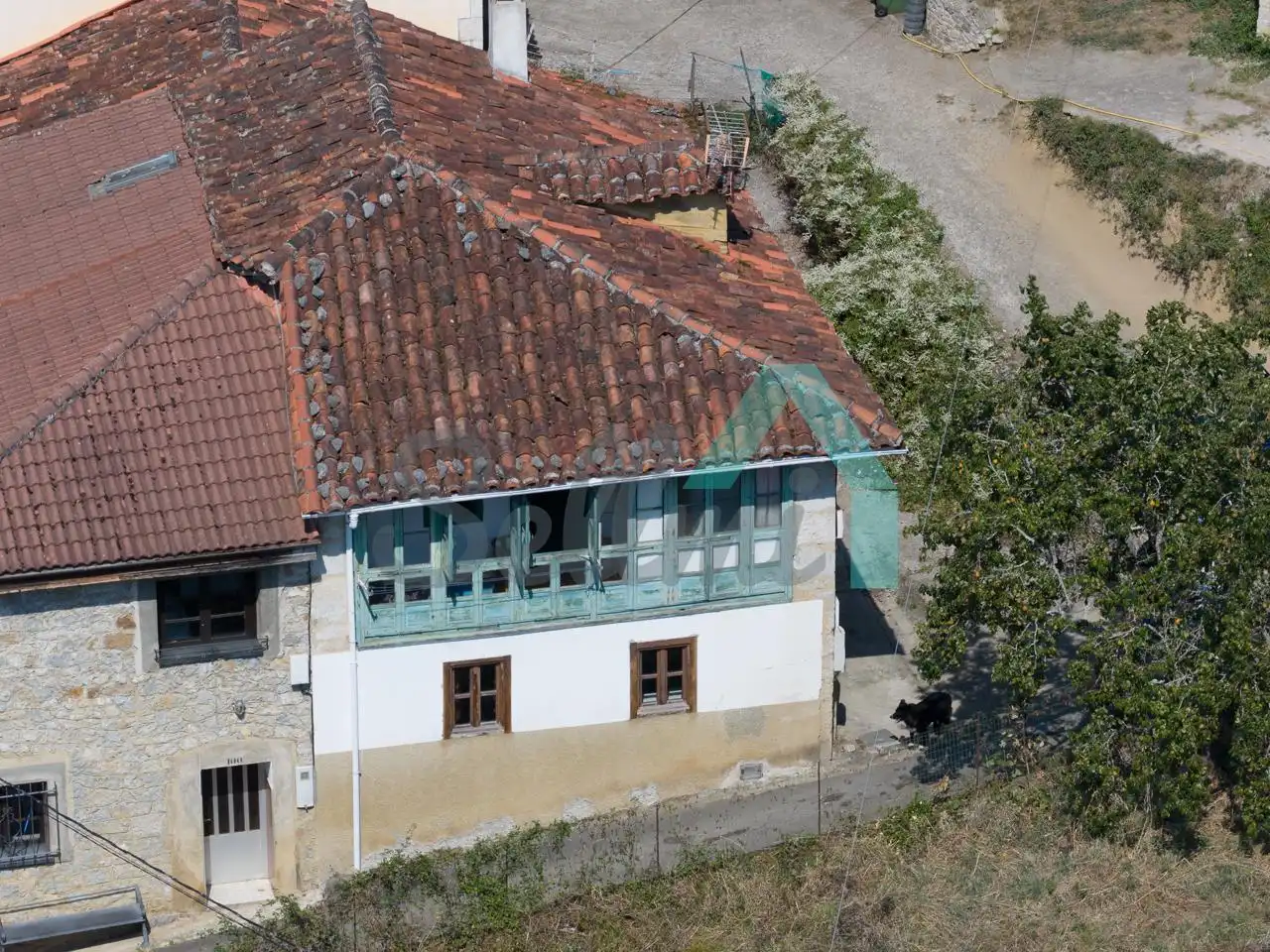 Vista exterior de Casa adosada en venta en Amieva con Jardín privado y Terraza