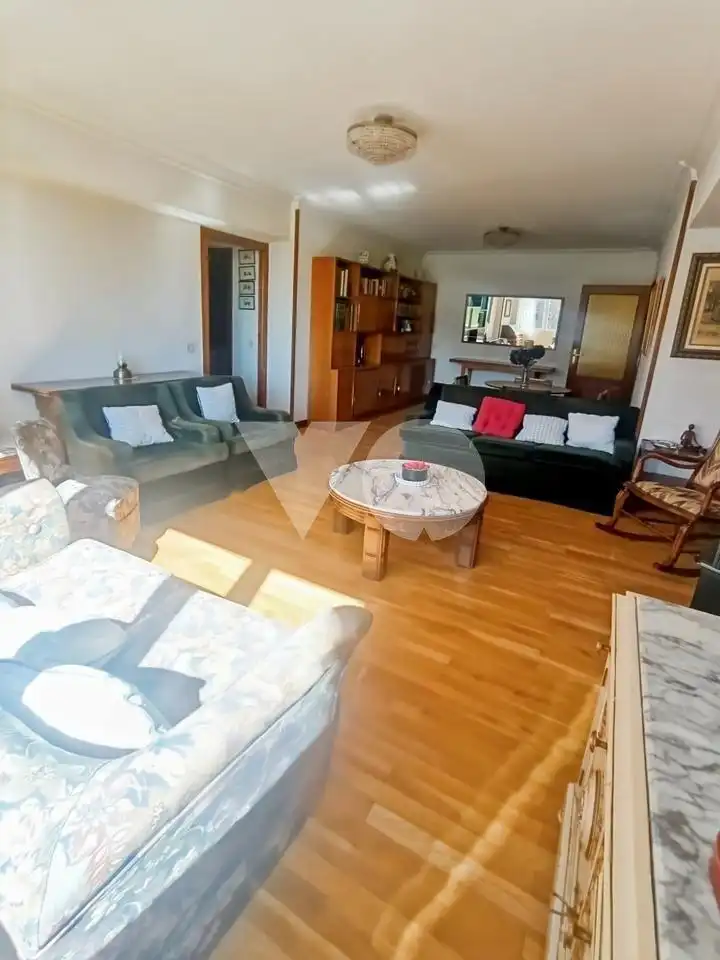 Wohnzimmer von Wohnung zum Verkauf in Madrid mit Heizung, Parkett und Terrasse