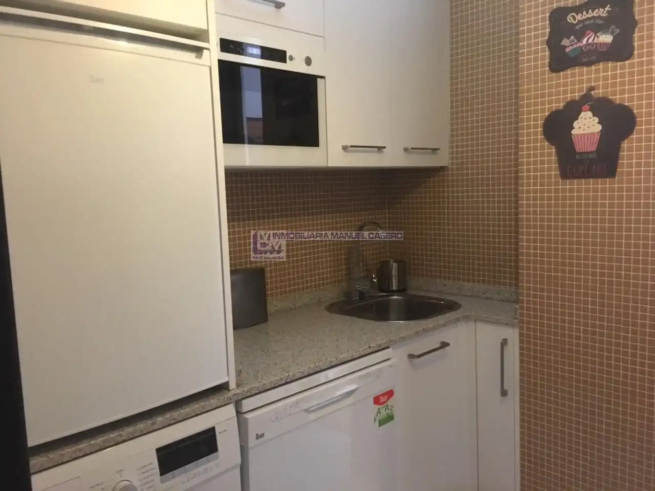 Küche von Maisonette zur Miete in Cáceres mit Klimaanlage, Heizung und Terrasse