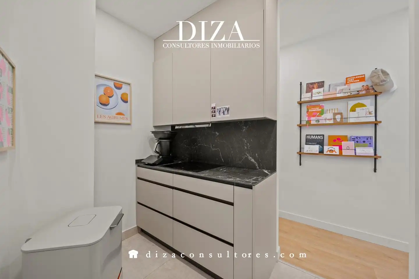 Cocina de Piso de alquiler en Madrid con Aire acondicionado, Calefacción y Amueblado