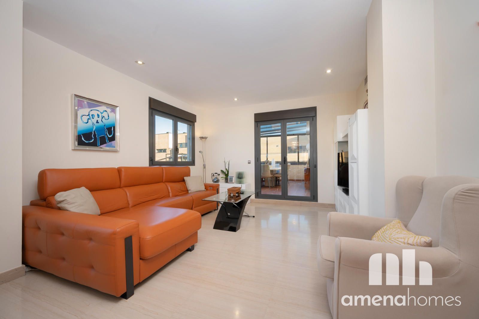 Living room of Duplex for sale in San Sebastián de los Reyes  with Air Conditioner, Heating and Terrace