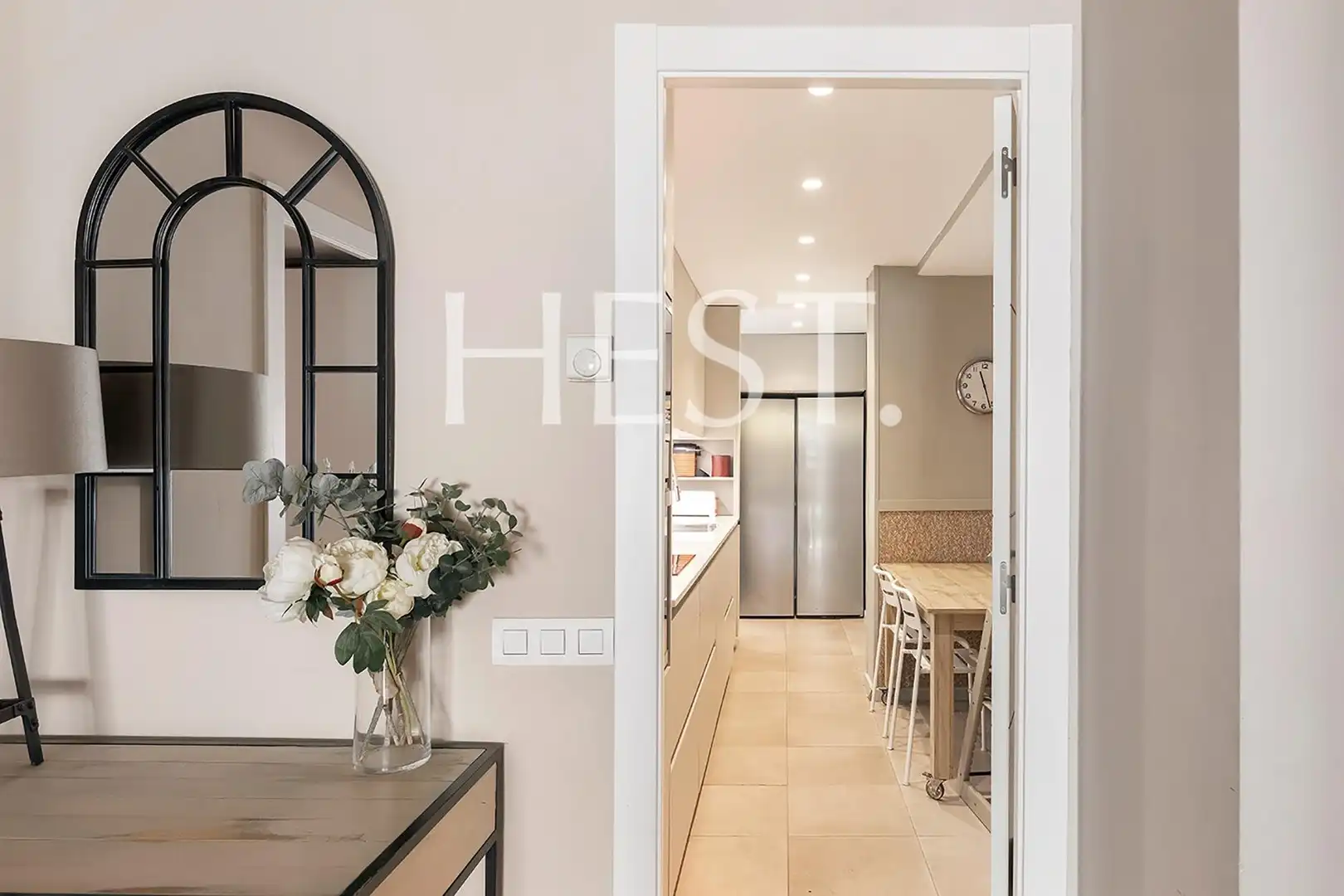 Cocina de Piso en venta en Barcelona con Calefacción, Parquet y Trastero