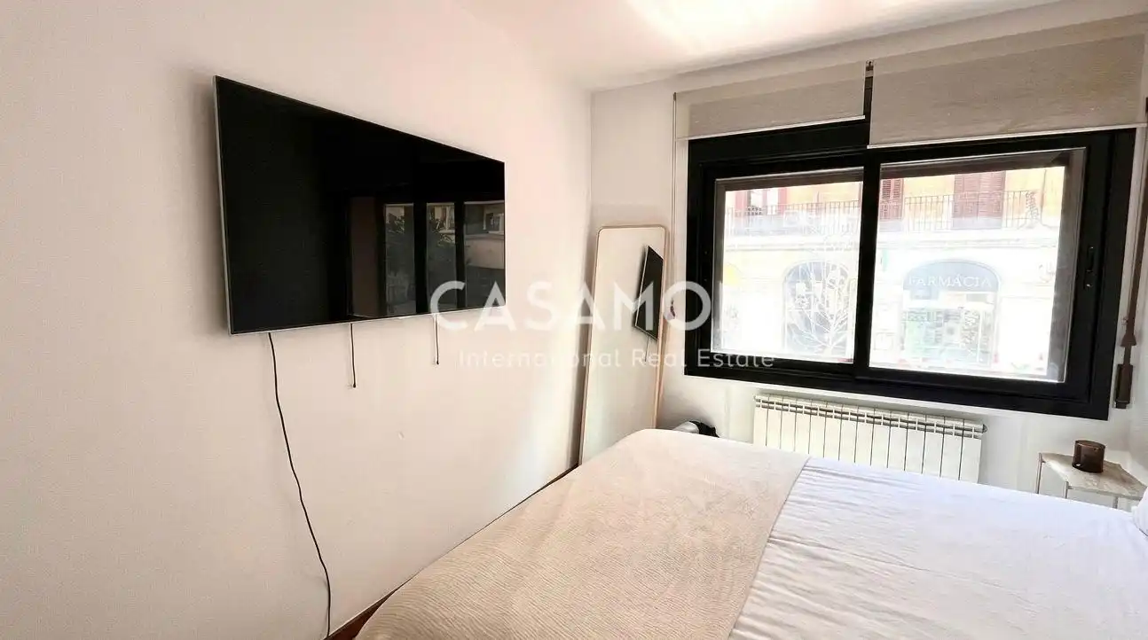 Schlafzimmer von Wohnungen zum Verkauf in Barcelona mit Klimaanlage