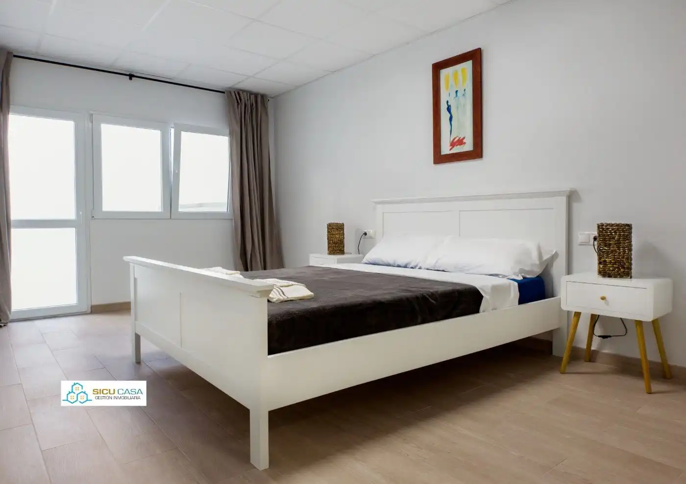 Bedroom of Houses for sale in Jijona / Xixona  with Air Conditioner, Terrace and Storage room