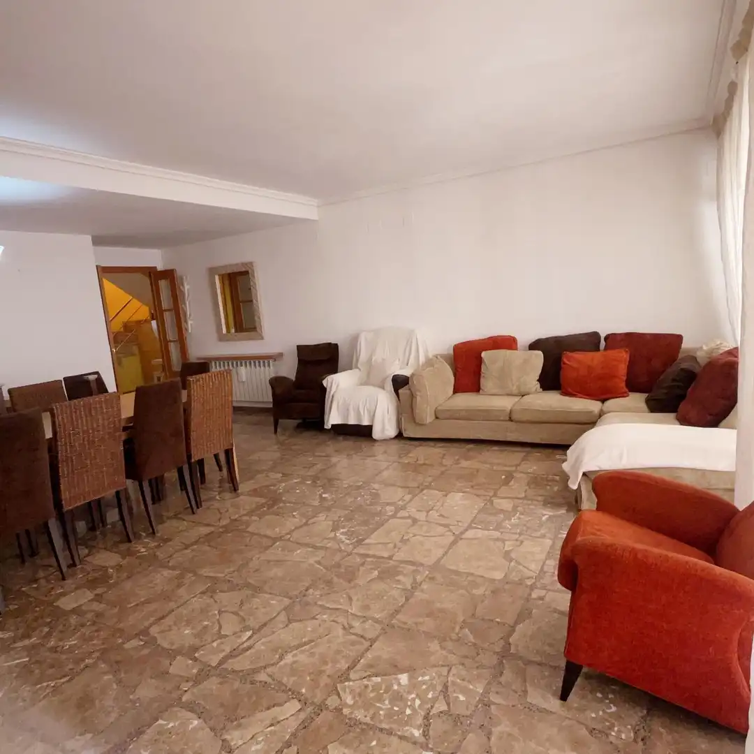 Living room of Attic for sale in Castellón de la Plana / Castelló de la Plana  with Heating, Terrace and Storage room