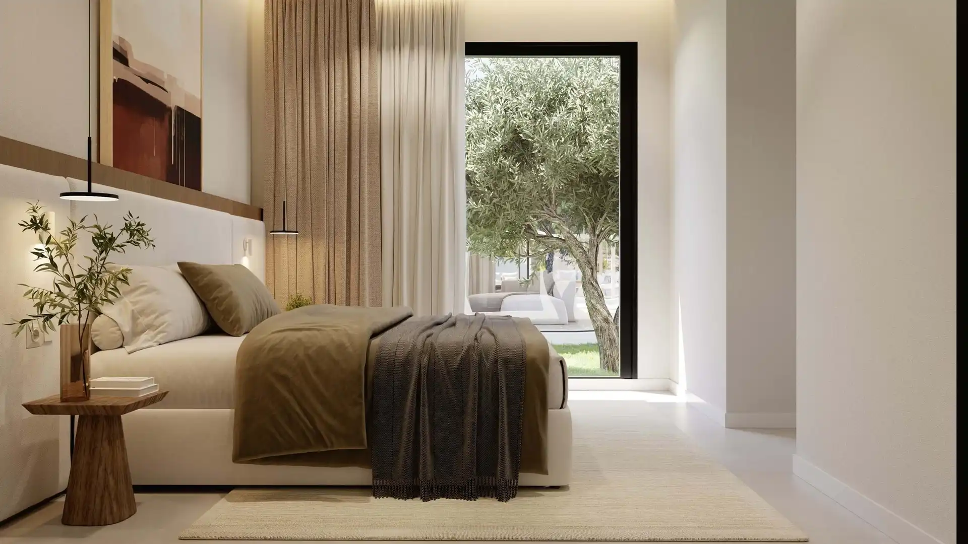 Habitación de Casa o chalet en venta en Finestrat con Terraza y Balcón