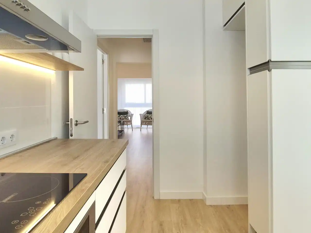 Kitchen of Flat for sale in Terrassa  with Air Conditioner, Heating and Parquet flooring