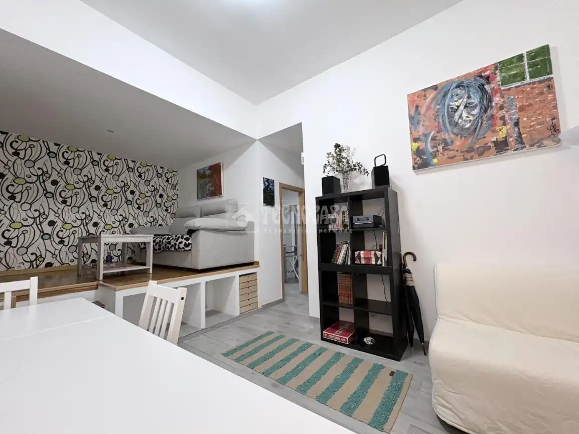 Sala d'estar de Pis en venda en Madrid amb Calefacció i Terrassa