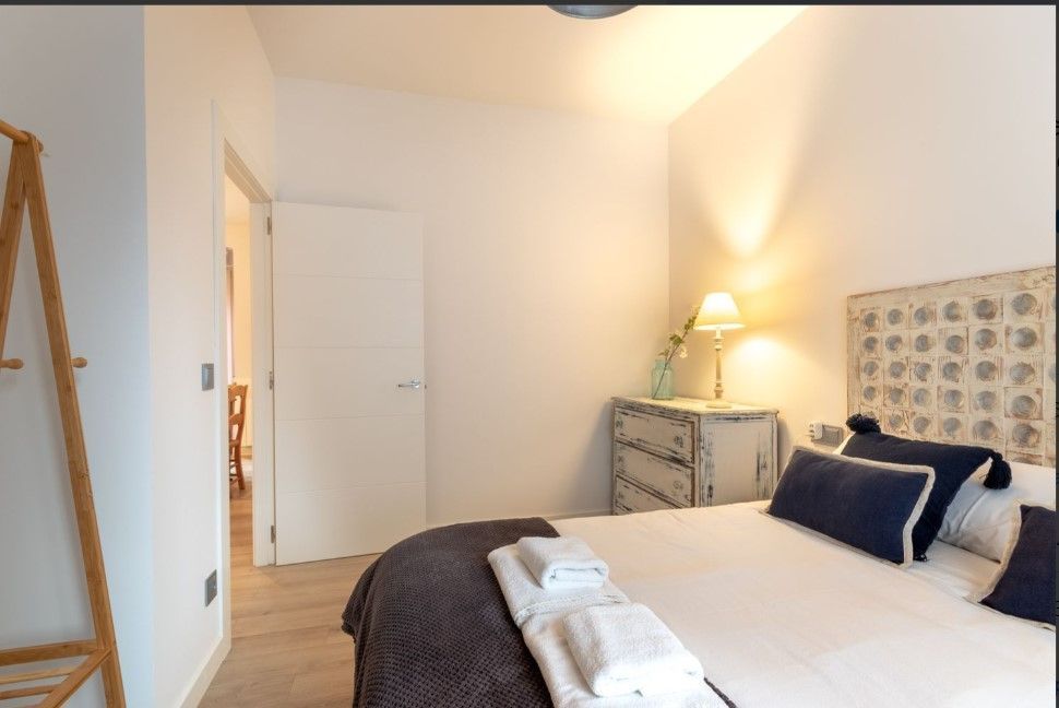 Schlafzimmer von Wohnung zum verkauf in Basauri  mit Heizung und Möbliert