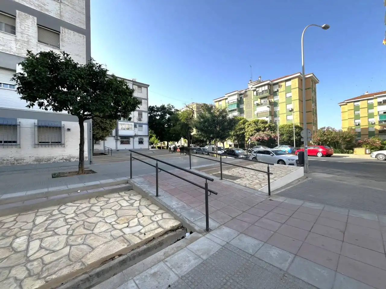 Vista exterior de Piso en venta en Huelva con Terraza