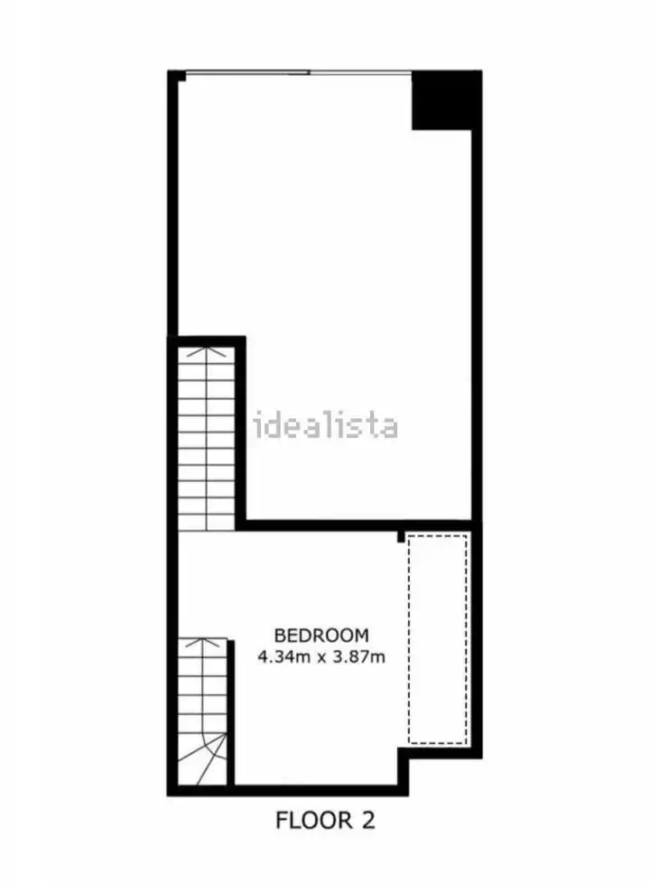 Habitación de Dúplex en venta en Valencia con Aire acondicionado, Terraza y Amueblado