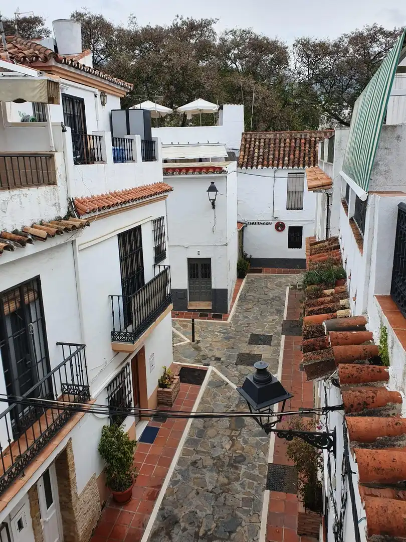 Vista exterior de Casa adosada en venta en Marbella con Aire acondicionado, Jardín privado y Terraza