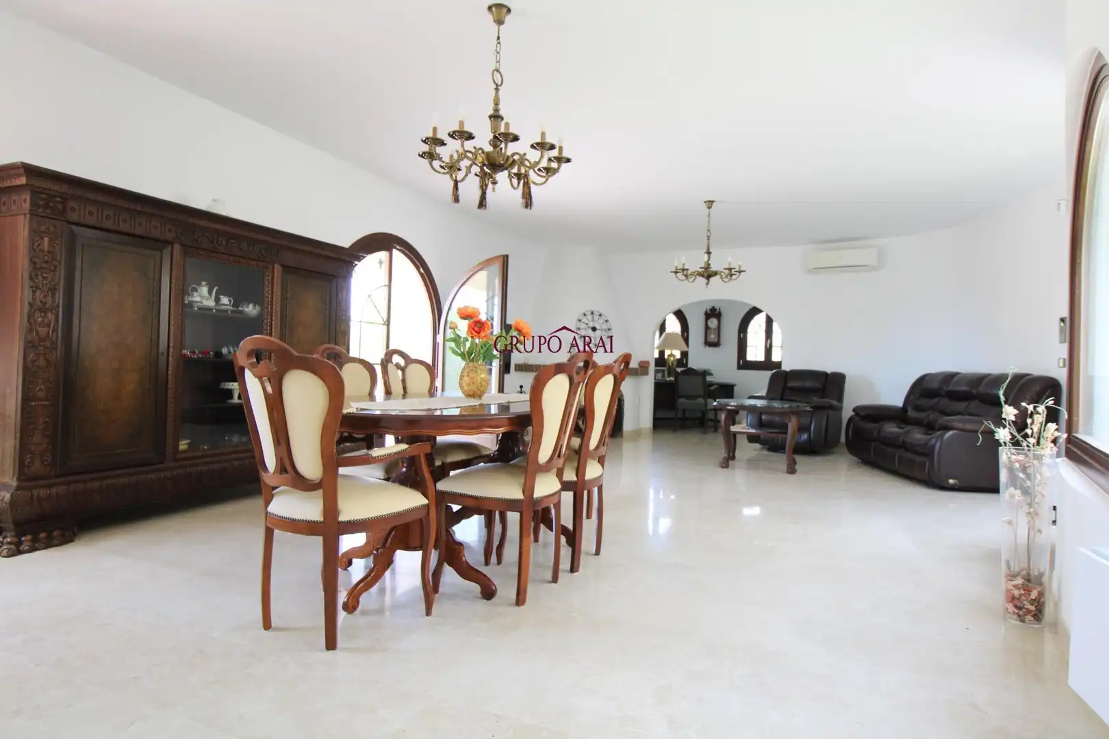 Comedor de Casa o chalet en venta en Altea con Calefacción, Jardín privado y Terraza