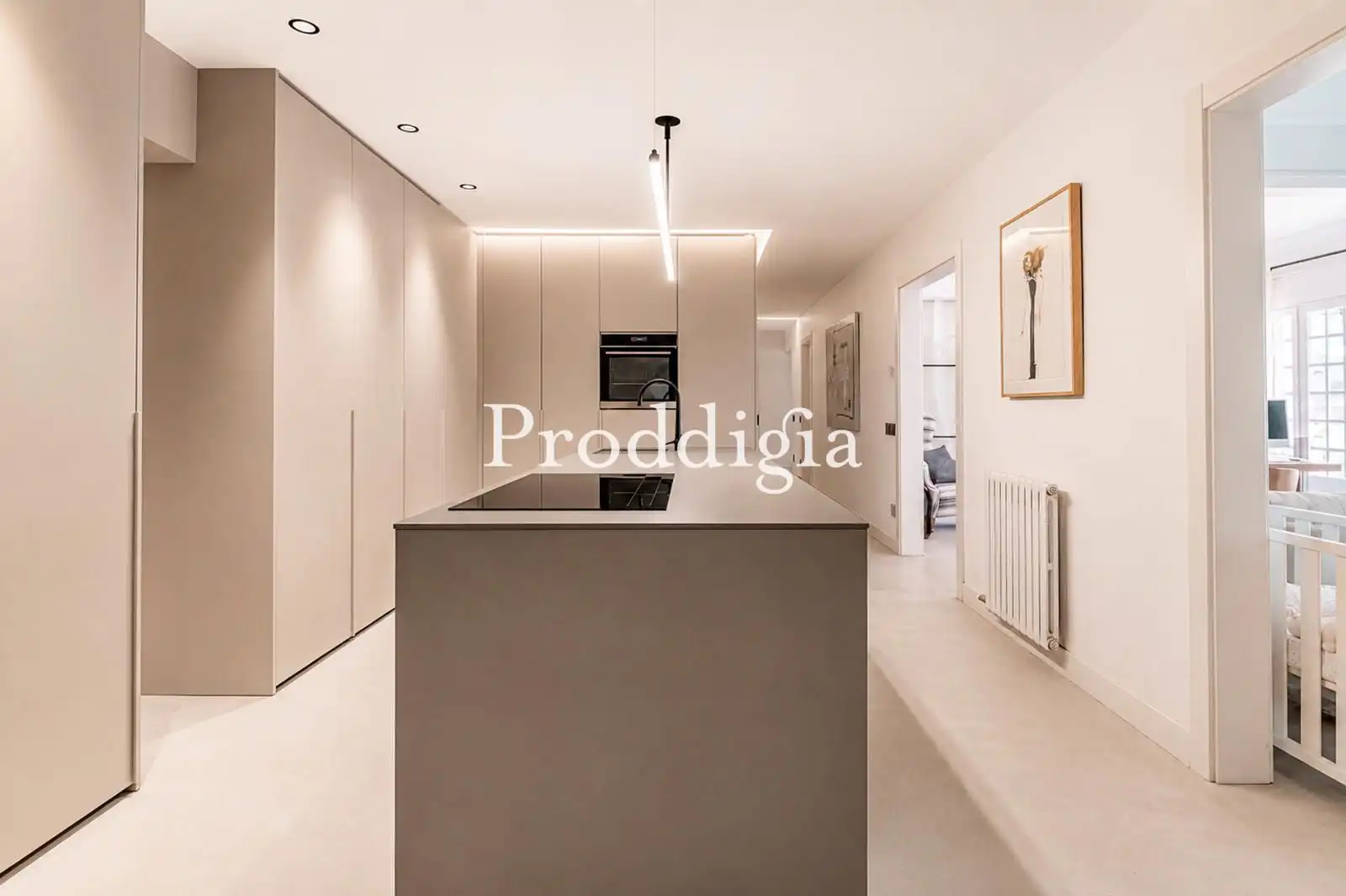 Kitchen of Flat for sale in Barcelona  with Air Conditioner, Heating and Terrace
