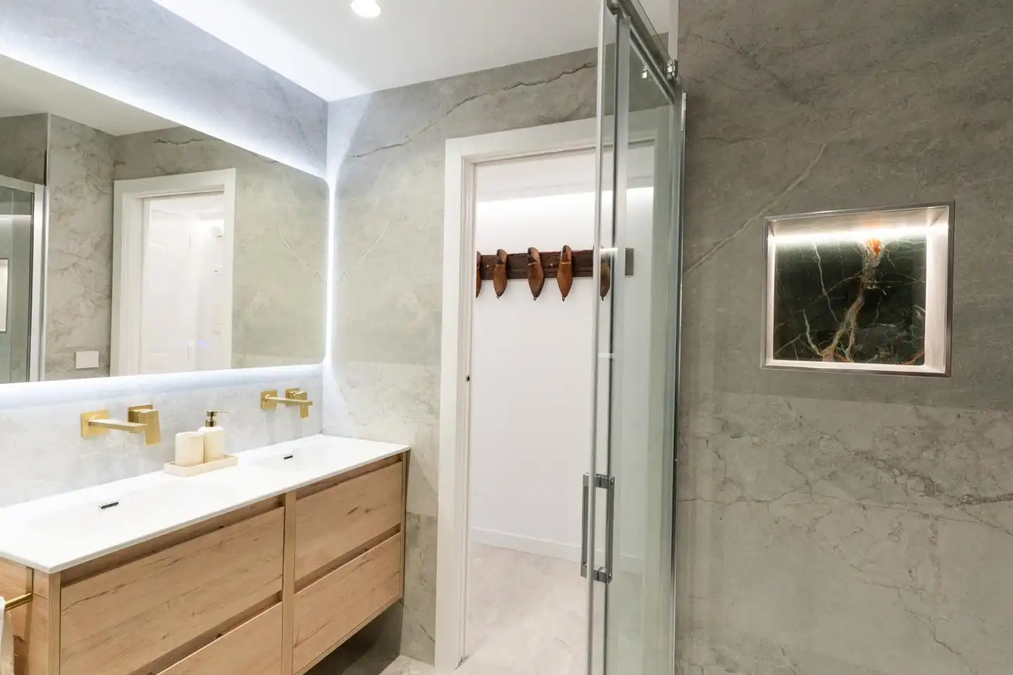 Bathroom of Flat for sale in Santa Pola  with Air Conditioner, Heating and Terrace