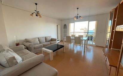 Living room of Flat to rent in El Campello  with Heating, Terrace and Storage room