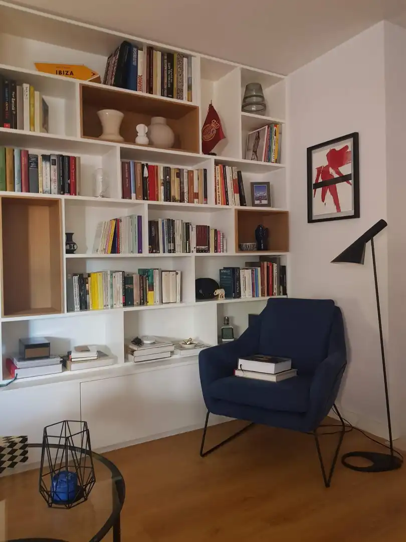 Sala de estar de Dúplex en venta en  Palma de Mallorca con Aire acondicionado, Calefacción y Parquet