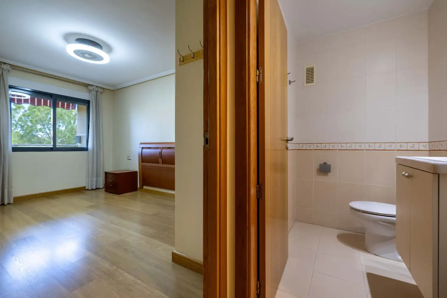 Bedroom of Flat for sale in Murcia  with Air Conditioner, Heating and Parquet flooring