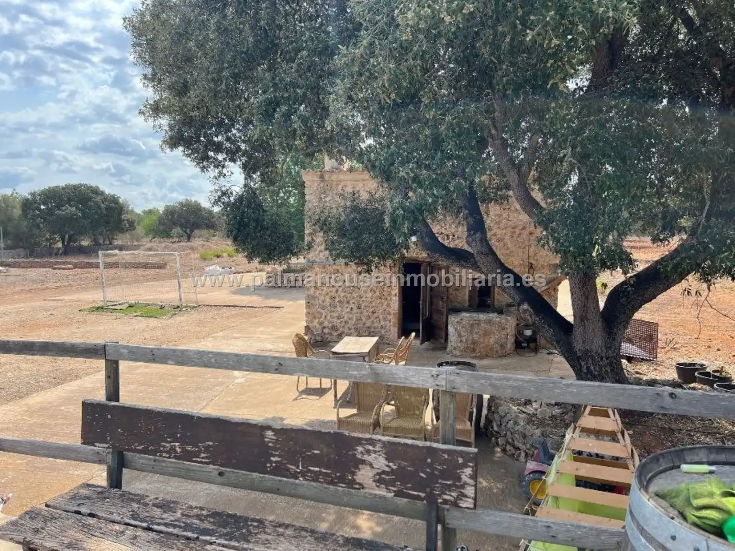 Vista exterior de Finca rústica en venta en Llubí con Terraza y Piscina