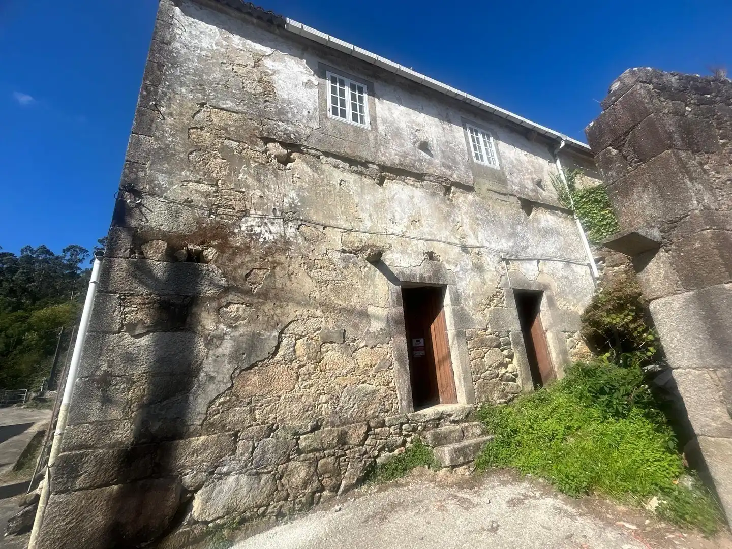 Vista exterior de Finca rústica en venda en Boiro, A Coruña