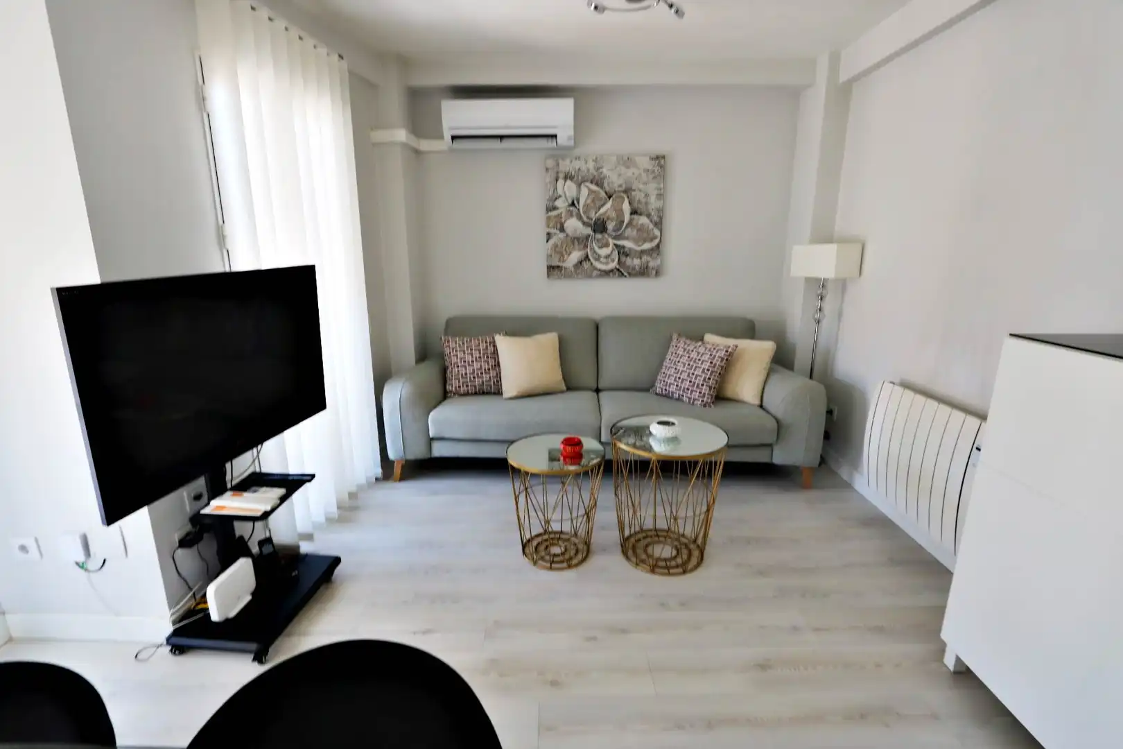 Sala de estar de Piso en venta en Getafe con Aire acondicionado, Terraza y Horno