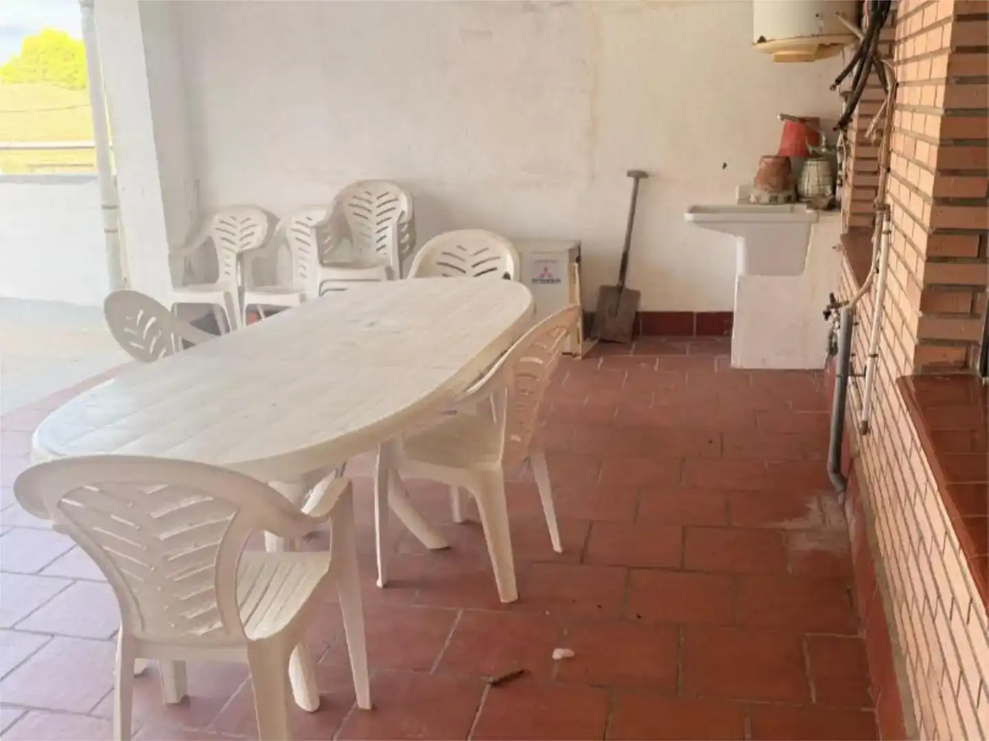 Terraza de Piso en venta en Escatrón con Aire acondicionado, Amueblado y Balcón