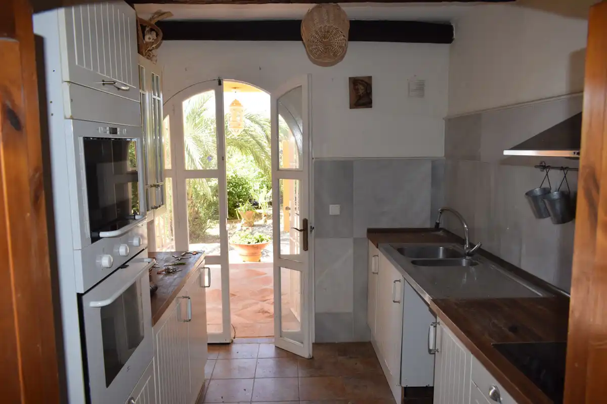 Cocina de Casa o chalet en venta en Ojén con Aire acondicionado, Terraza y Amueblado