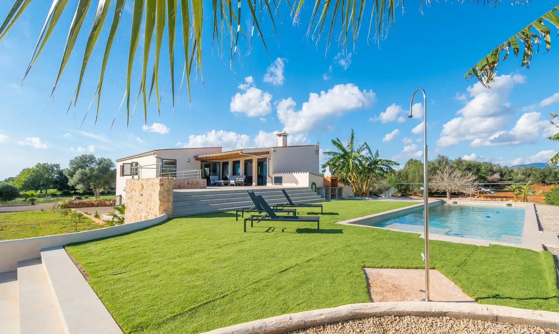 Casa rústica con piscina en venta en Campos poble, imagen 5