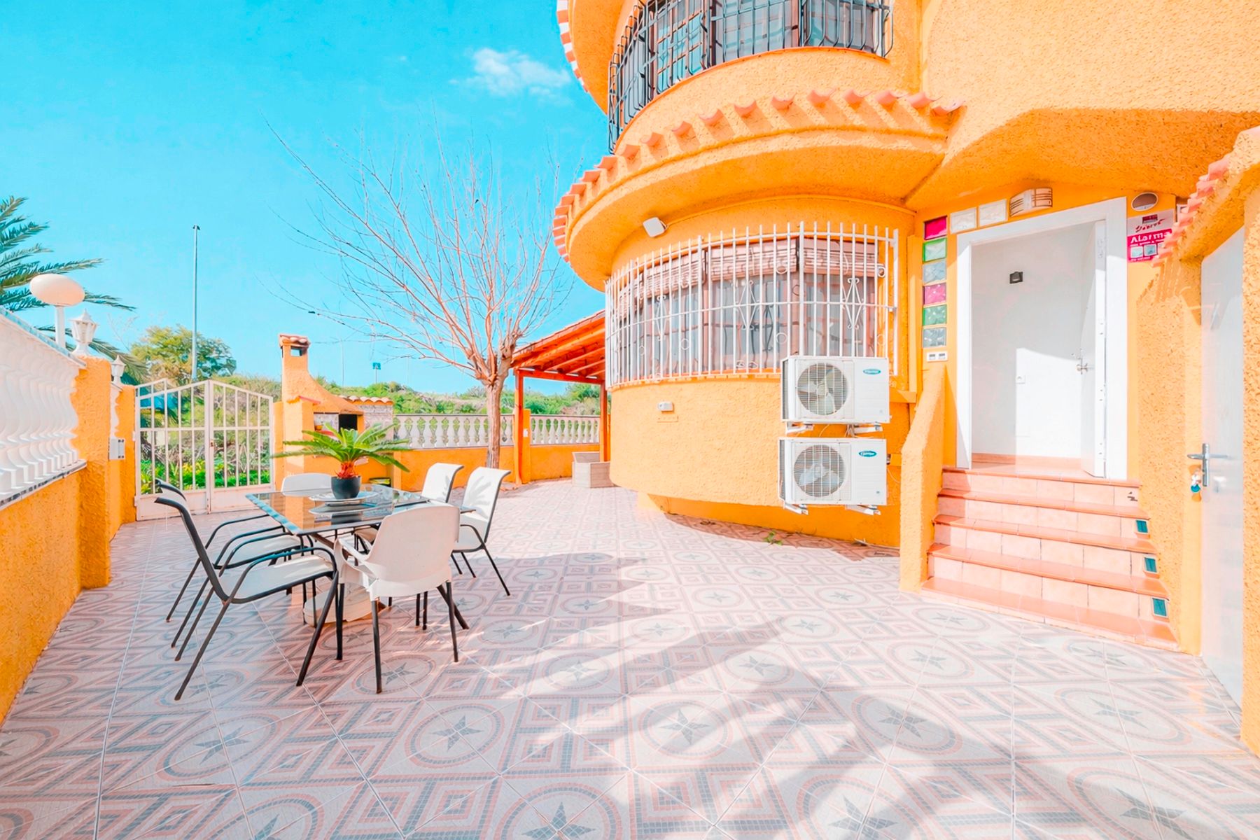 Terrasse von Wohnung zum Verkauf in Cartagena mit Klimaanlage, Terrasse und Abstellraum