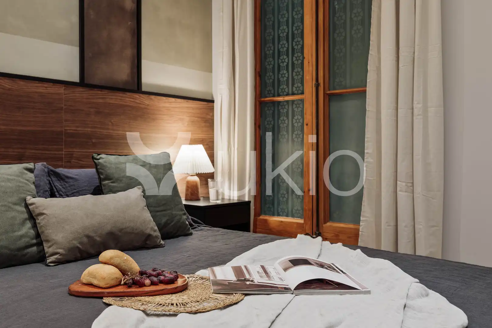 Habitación de Apartamento de alquiler en Barcelona con Aire acondicionado, Calefacción y Amueblado