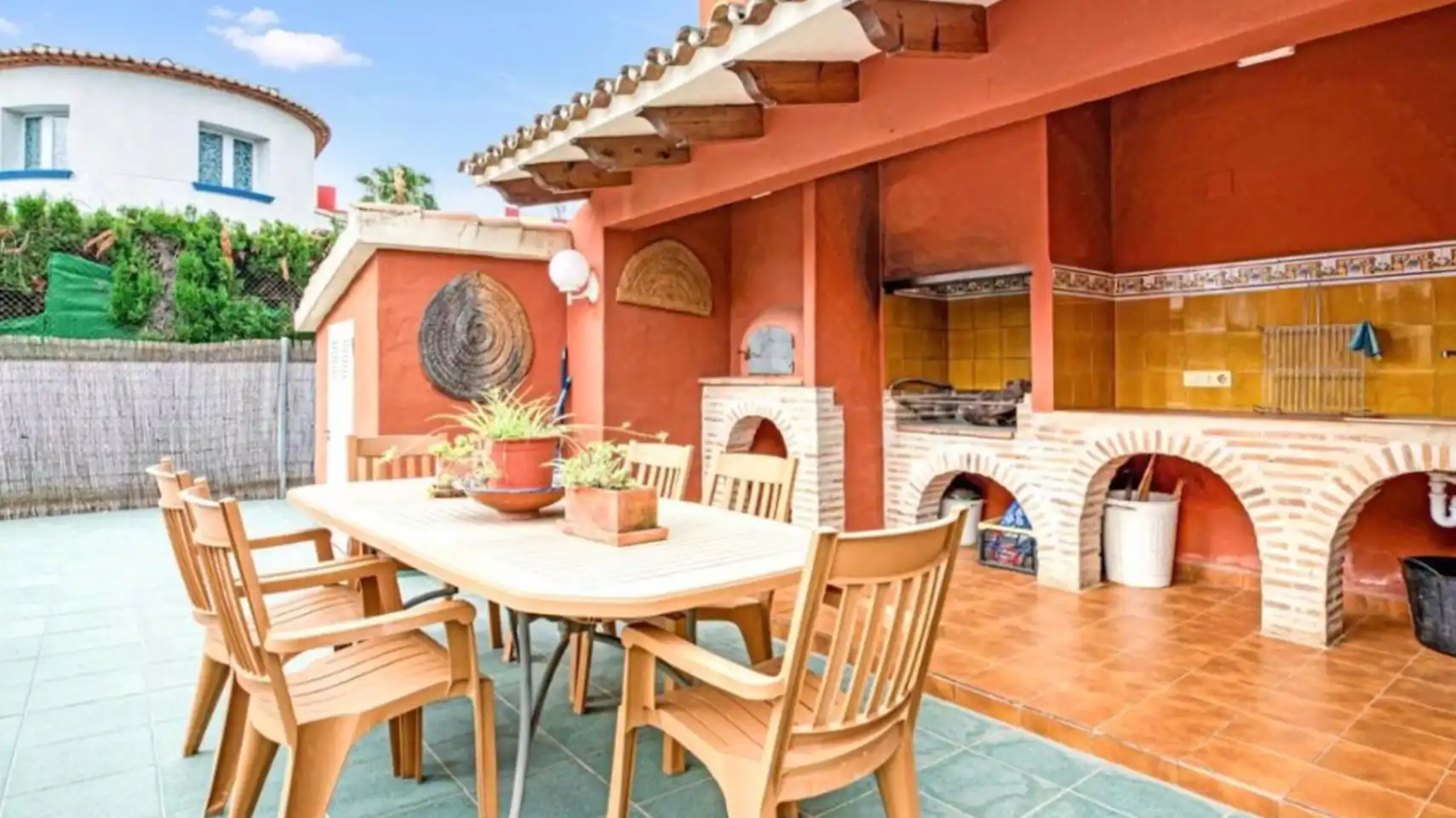 Terrasse von Haus oder Chalet zum Verkauf in Dénia mit Klimaanlage, Heizung und Privatgarten