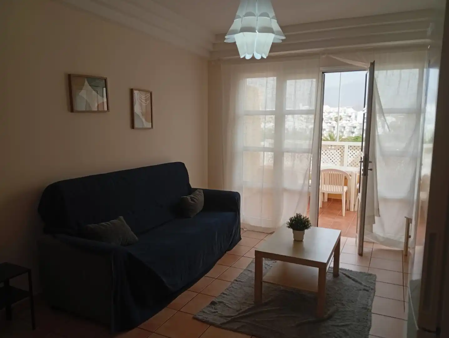 Wohnzimmer von Wohnung zum Verkauf in Adeje mit Klimaanlage, Terrasse und Möbliert