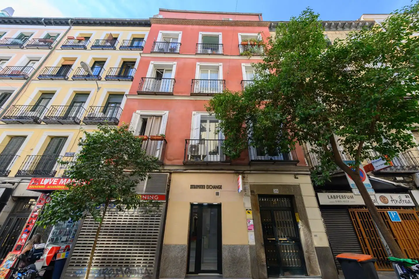 Außenansicht von Maisonette zur Miete in Madrid mit Klimaanlage, Möbliert und Internet