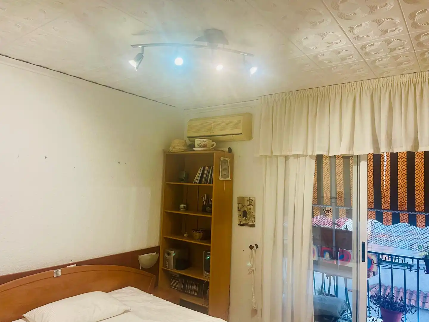 Bedroom of Flat for sale in Gandia  with Air Conditioner, Heating and Furnished