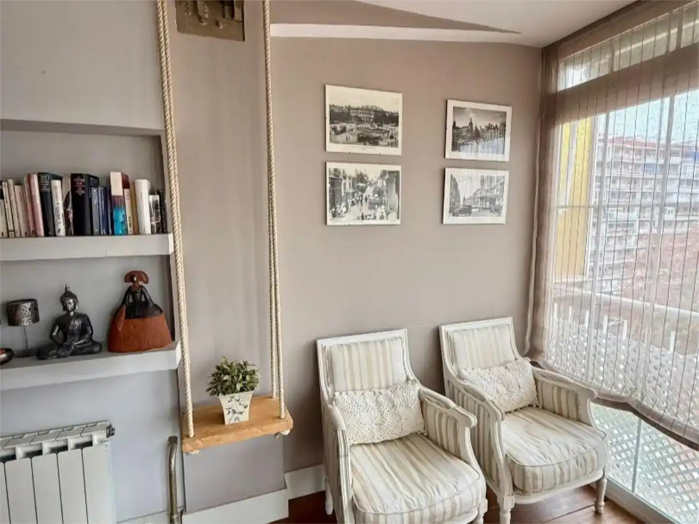 Living room of Flat for sale in Alcorcón  with Air Conditioner and Balcony
