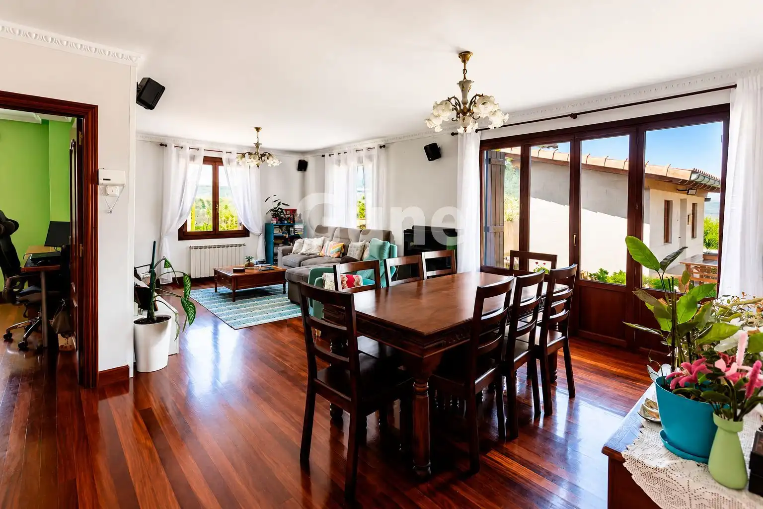 Comedor de Casa adosada en venta en Orendain con Calefacción, Terraza y Trastero